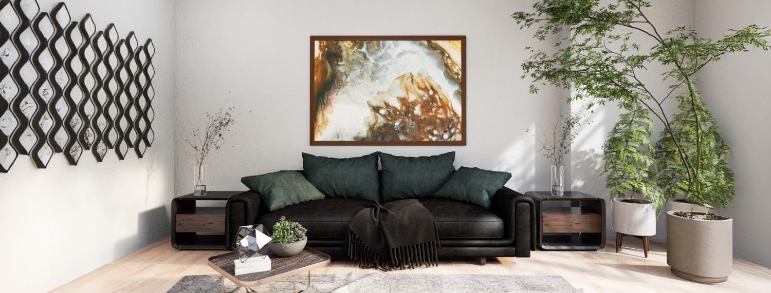 Why Abstract Fluid Prints Are Becoming Popular in Home Décor